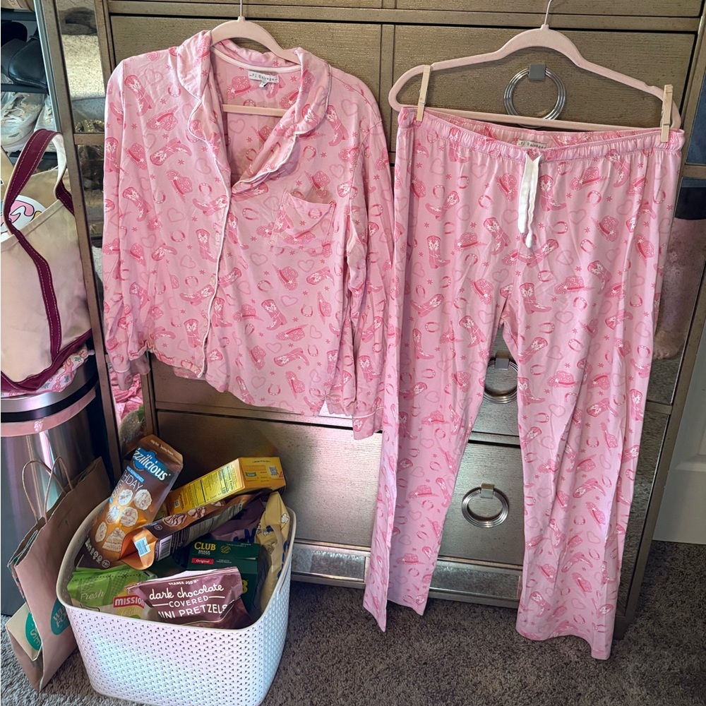 PJ Salvage Pink Pajama Set